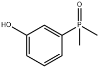 (3-Hydroxyphenyl)dimethylphosphine oxide Structure