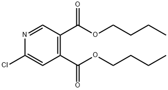 3,4-Dibutyl 6-chloro-3,4-pyridinedicarboxylate Structure