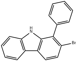 2-Bromo-1-phenyl-9H-carbazole Structure