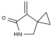 5-Azaspiro[2.4]heptan-6-one, 7-methylene- Structure