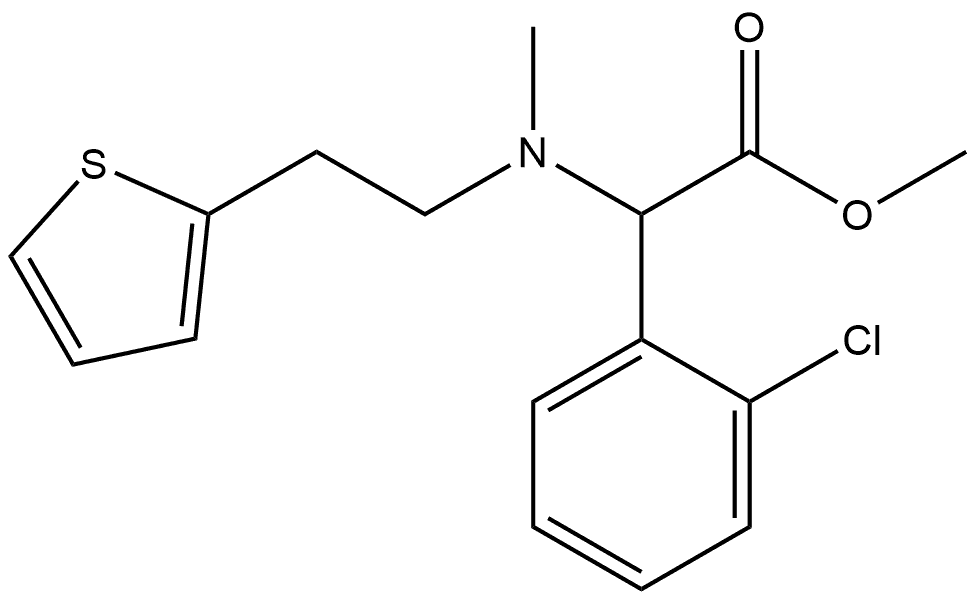 Clopidogrel Impurity 39 Structure