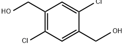 1,4-Benzenedimethanol, 2,5-dichloro- Structure