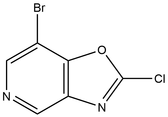 7-Bromo-2-chlorooxazolo[4,5-c]pyridine Structure