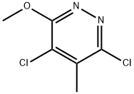 3,5-Dichloro-6-methoxy-4-methylpyridazine 구조식 이미지