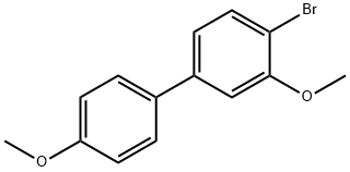 4-Bromo-3,4'-dimethoxy-1,1'-biphenyl Structure