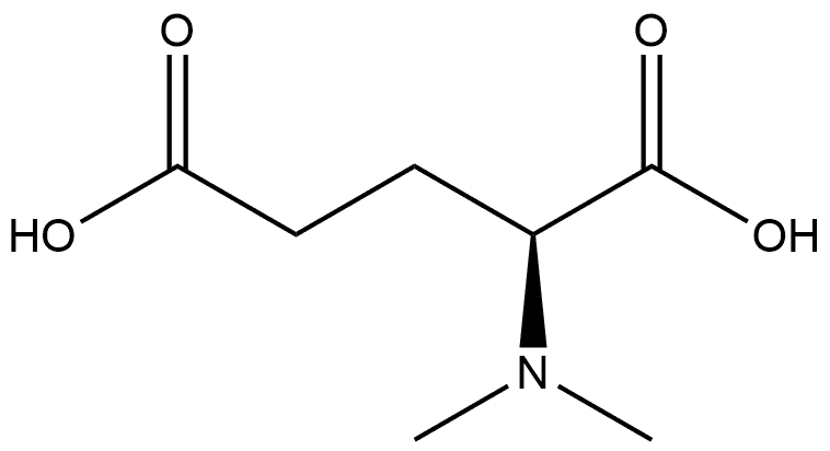 (2R)-2-(dimethylamino)pentanedioic acid Structure