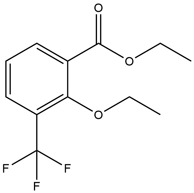 Ethyl 2-ethoxy-3-(trifluoromethyl)benzoate Structure