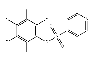 4-Pyridinesulfonic acid, 2,3,4,5,6-pentafluorophenyl ester Structure