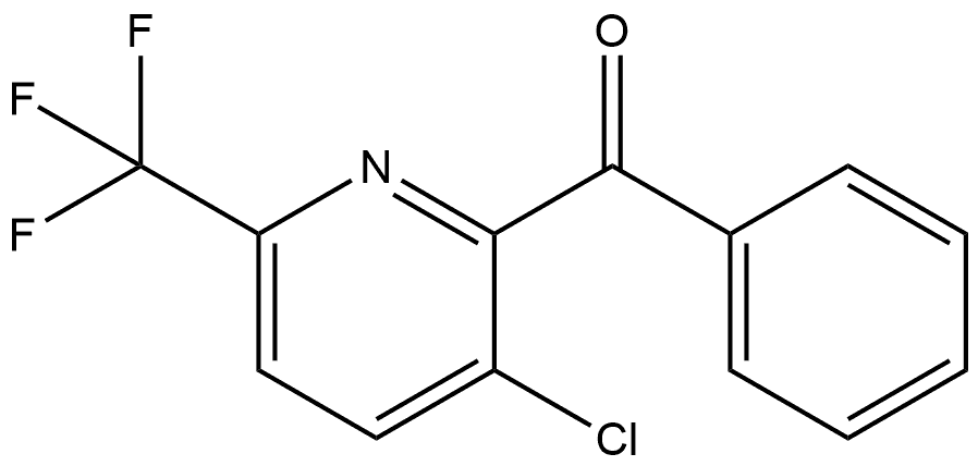 (3-Chloro-6-trifluoromethyl-pyridin-2-yl)-phenyl-methanone Structure