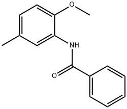 Benzamide, N-(2-methoxy-5-methylphenyl)- Structure