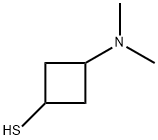 Cyclobutanethiol, 3-(dimethylamino)- 구조식 이미지