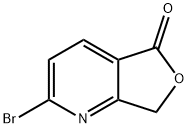 Furo[3,4-b]pyridin-5(7H)-one, 2-bromo- 구조식 이미지