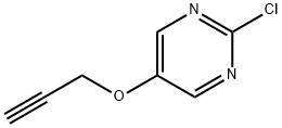 2-Chloro-5-(prop-2-yn-1-yloxy)pyrimidine Structure