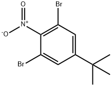 Benzene, 1,3-dibromo-5-(1,1-dimethylethyl)-2-nitro- Structure