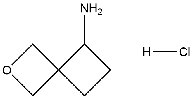 2-Oxaspiro[3.3]heptan-5-amine, hydrochloride (1:1) Structure