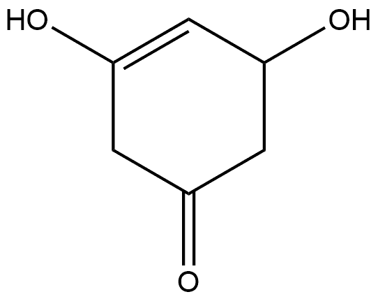 3,5-Dihydroxy-3-cyclohexen-1-one Structure