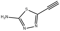 5-Ethynyl-1,3,4-thiadiazol-2-amine 구조식 이미지