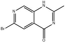 Pyrido[3,4-d]pyrimidin-4(3H)-one, 6-bromo-2-methyl- Structure