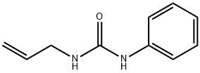 Urea, N-phenyl-N'-2-propen-1-yl- Structure