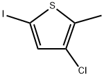 Thiophene, 3-chloro-5-iodo-2-methyl- Structure