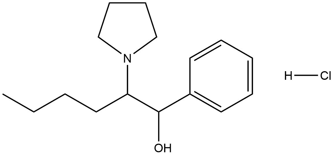 α-Pyrrolidinohexanophenone metabolite (hydrochloride) Structure