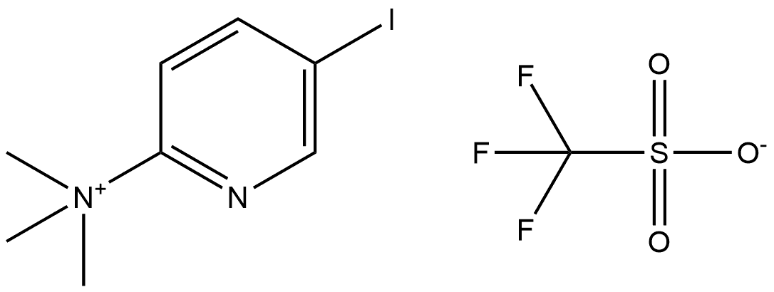 5-iodo-N,N,N-trimethylpyridin-2-aminium Structure