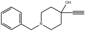4-PIPERIDINOL, 4-ETHYNYL-1-(PHENYLMETHYL)- Structure