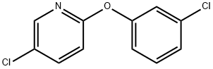 5-Chloro-2-(3-chlorophenoxy)pyridine Structure