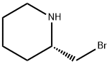 Piperidine, 2-(bromomethyl)-, (2S)- Structure