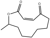 Oxacyclododec-3-ene-2,5-dione, 12-methyl-, (3Z)- Structure