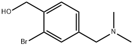 Benzenemethanol, 2-bromo-4-[(dimethylamino)methyl]- 구조식 이미지