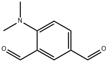 1,3-Benzenedicarboxaldehyde, 4-(dimethylamino)- Structure