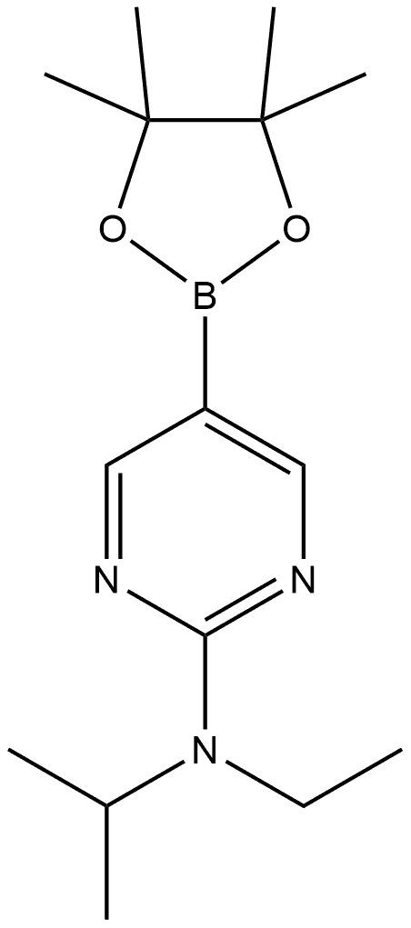 N-Ethyl-N-(1-methylethyl)-5-(4,4,5,5-tetramethyl-1,3,2-dioxaborolan-2-yl)-2-p... Structure