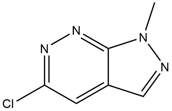 5-chloro-1-methyl-1H-pyrazolo[3,4-c]pyridazine Structure