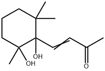 3-Buten-2-one, 4-(1,2-dihydroxy-2,6,6-trimethylcyclohexyl)- Structure