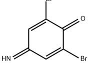 2,5-Cyclohexadien-1-one, 2,6-dibromo-4-imino- Structure