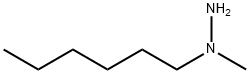 Hydrazine, 1-hexyl-1-methyl- Structure