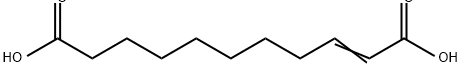 2-Undecenedioic acid Structure