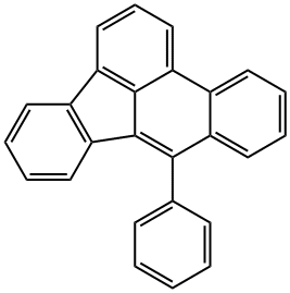 Benzo[b]fluoranthene, 8-phenyl- Structure