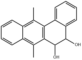 7,12-dimethylbenz(a)anthracene-5,6-dihydrodiol Structure