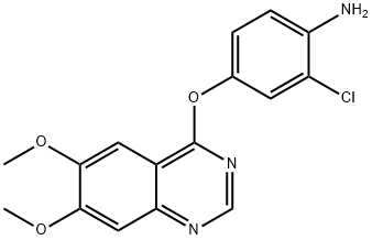 Benzenamine, 2-chloro-4-[(6,7-dimethoxy-4-quinazolinyl)oxy]-