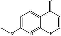 1,8-Naphthyridin-4(1H)-one, 7-methoxy- Structure