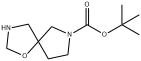 1-Oxa-3,7-diazaspiro[4.4]nonane-7-carboxylic acid, 1,1-dimethylethyl ester Structure