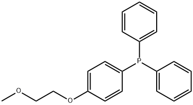 (4-(2-methoxyethoxy)phenyl)diphenylphosphane Structure