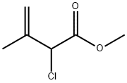 3-Butenoic acid, 2-chloro-3-methyl-, methyl ester Structure