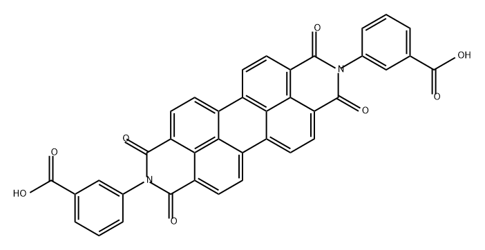 Benzoic acid, 3,3'-(1,3,8,10-tetrahydro-1,3,8,10-tetraoxoanthra[2,1,9-def:6,5,10-d'e'f']diisoquinoline-2,9-diyl)bis- (9CI) Structure