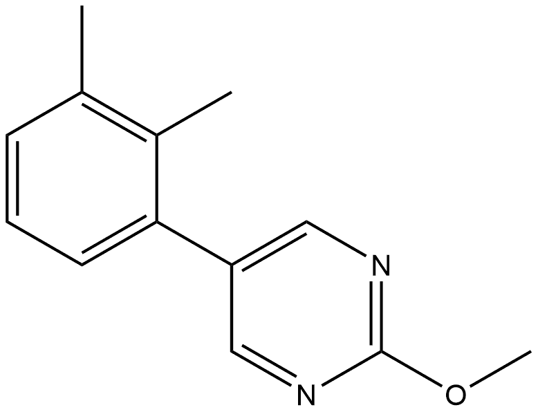 5-(2,3-Dimethylphenyl)-2-methoxypyrimidine 구조식 이미지