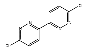 3,3'-Bipyridazine, 6,6'-dichloro- Structure