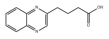 4-(Quinoxalin-2-yl)butanoic acid Structure