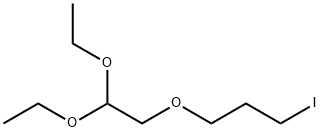 Propane, 1-(2,2-diethoxyethoxy)-3-iodo- Structure